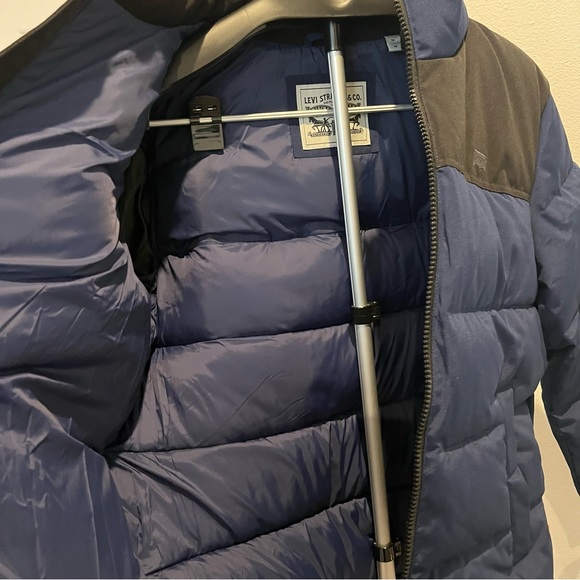 Levi's Men's Arctic Cloth Retro Bubble Puffer Jacket - Picture 5 of 6